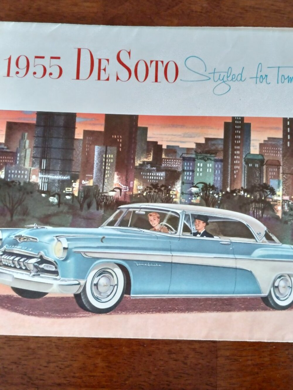 1955 De Soto Dealers Literature Brochure